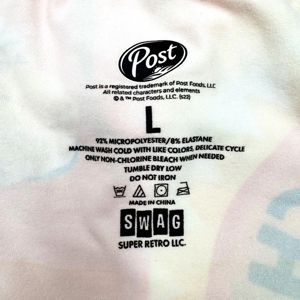 Post Honey Bunches of Oats Cereal Swag Boxer Briefs Mens Large Underwear Gift